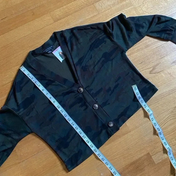 NWT Social Standard by Sanctuary Camo Cardigan Sweater - Picture 14 of 14